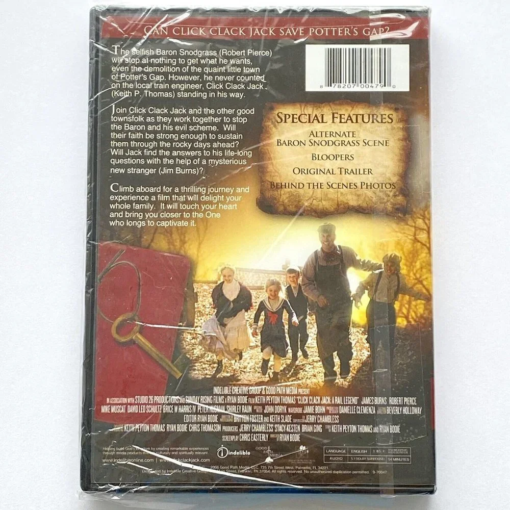 Click Clack Jack-A Rail Legend DVD NEW